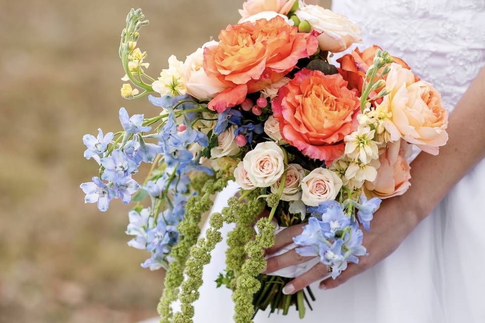 Bright spring bouquet