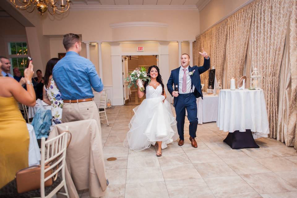 Bride and Groom Intro