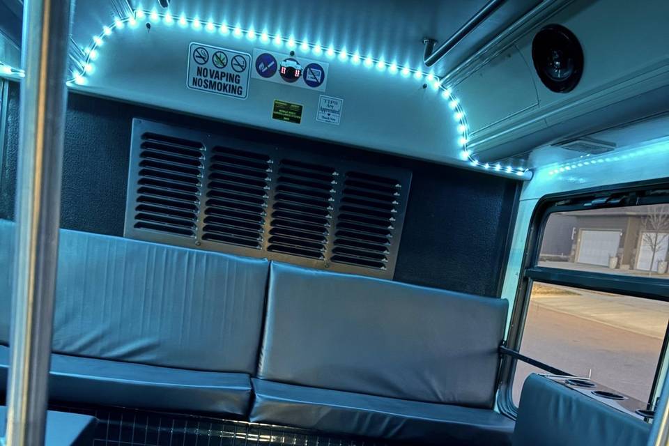 Inside bus