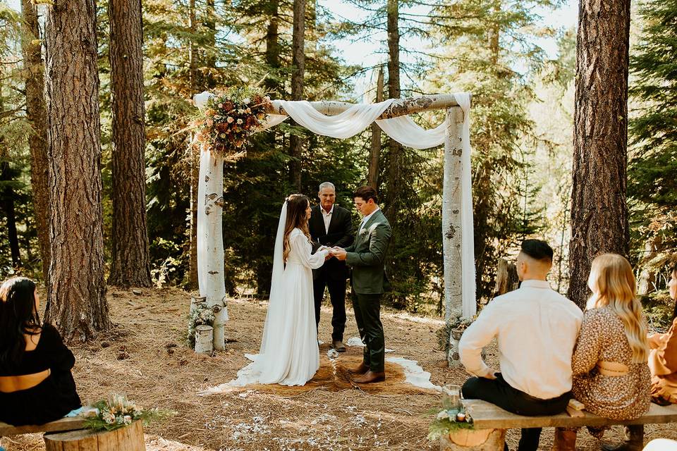Fall wedding