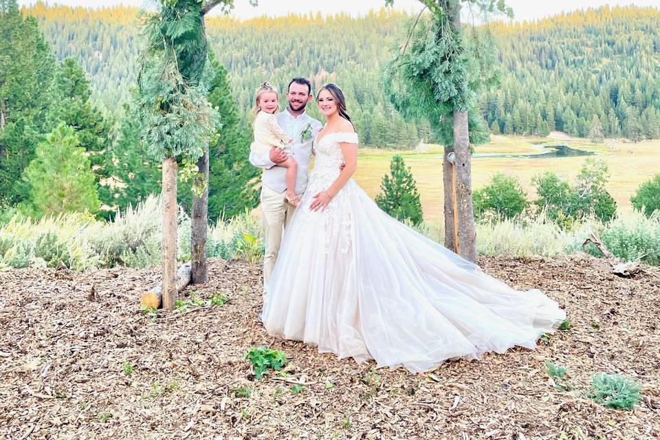 Mountain wedding