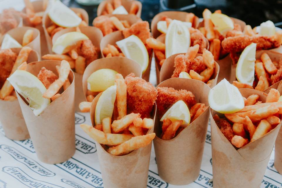 Fish & Chips Cups