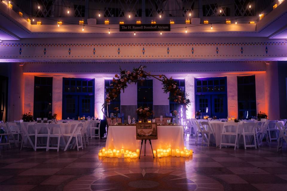 Jazz band reception