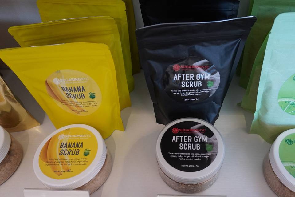Try our wet/dry sugar scrub