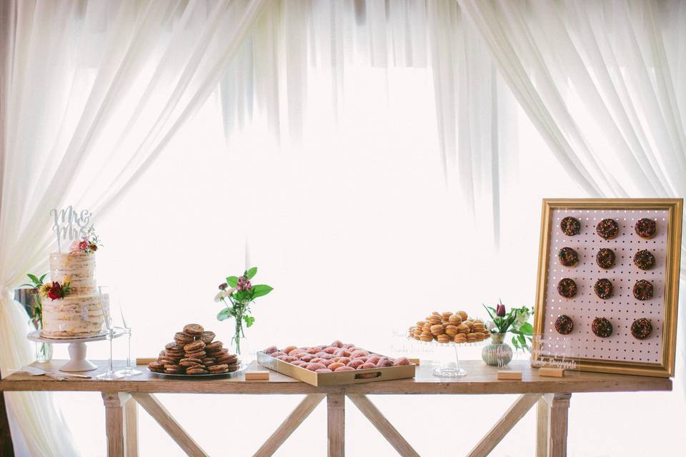 Dessert table