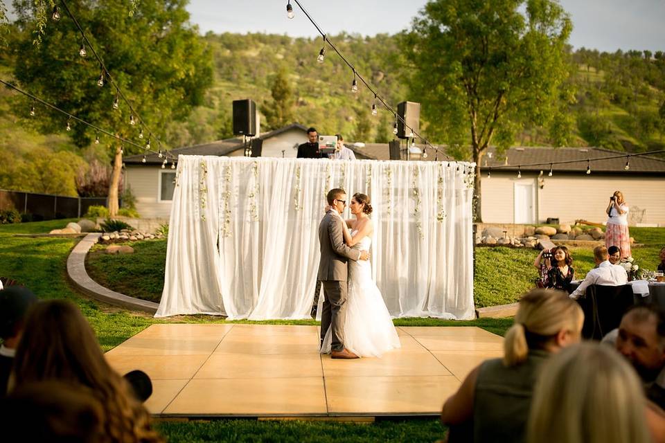 The first dance