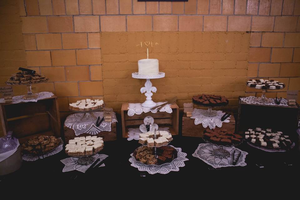 Dessert table