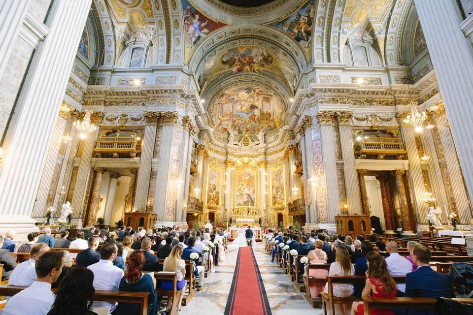 Wedding at St. Peter's