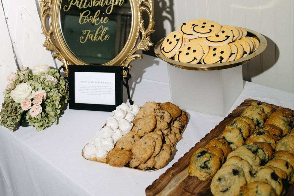Pittsburgh Cookie Table
