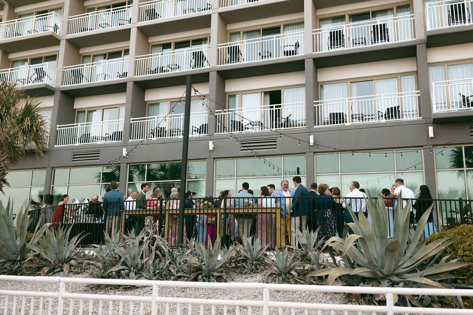 Cocktail Hour on Dining Deck