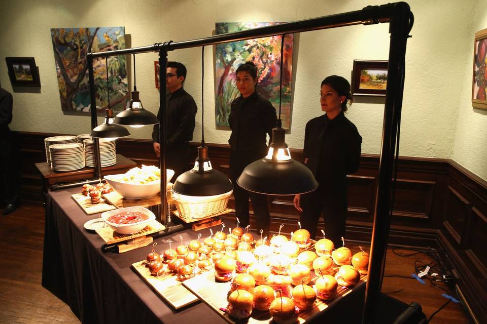 Catering area