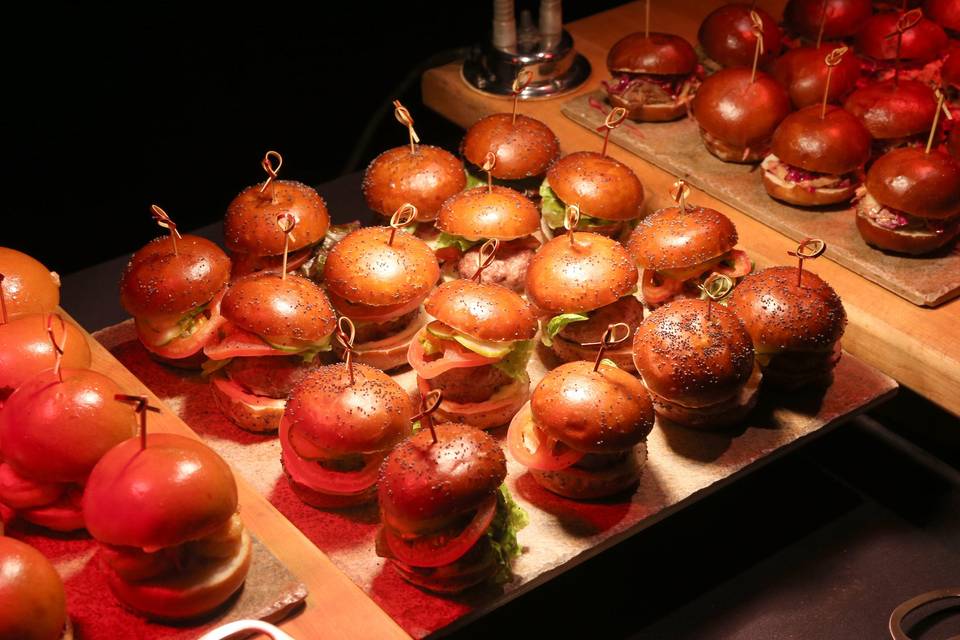 Mini burgers