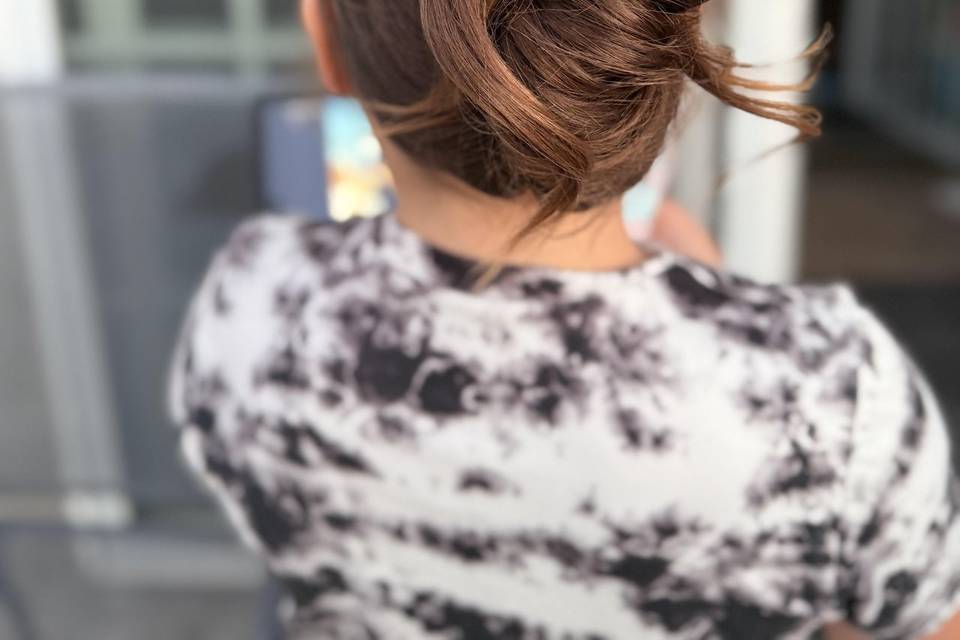 Modern french twist
