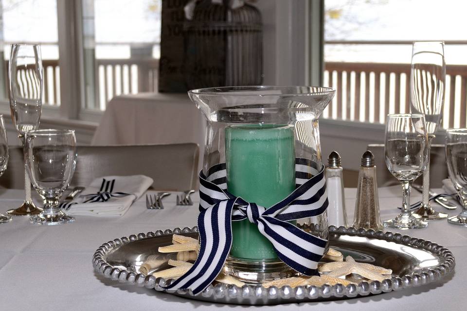 Candle centerpiece