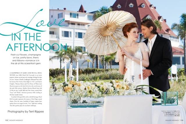 Exquisite Weddings MagazineSan Diego, Californiawww.makeupbymonica.com