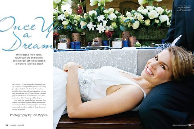 Exquisite Weddings MagazineSan Diego, Californiawww.makeupbymonica.com