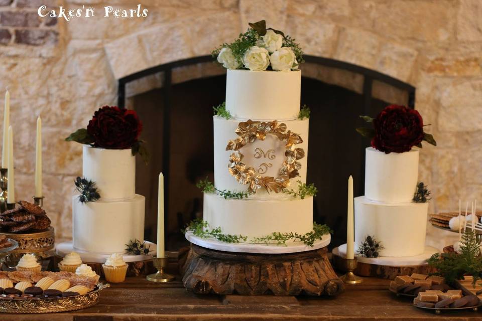 Gold Pearls • FunCakes Rental Cakes