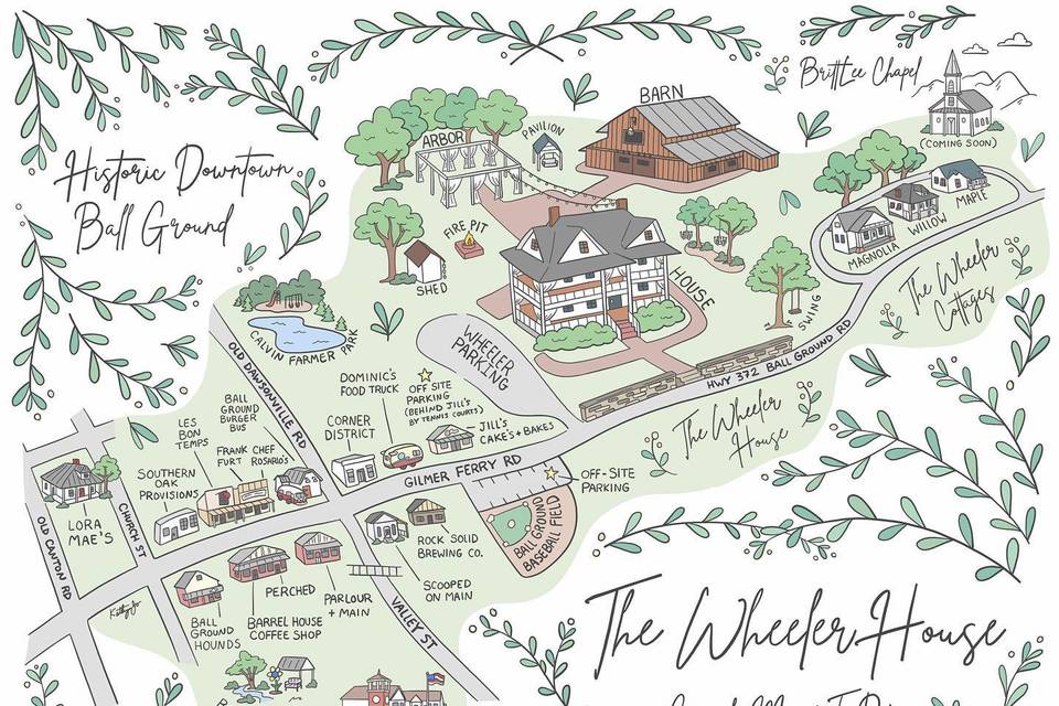 Wheeler House Map