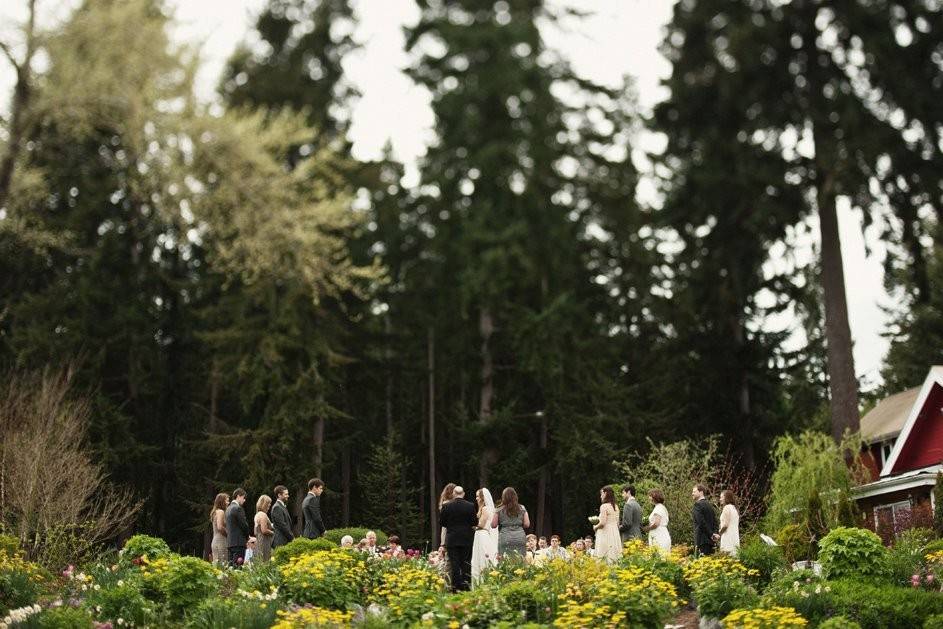 Outdoor wedding