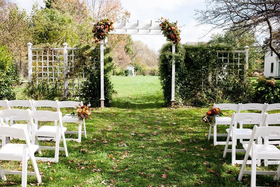 Wedding garden