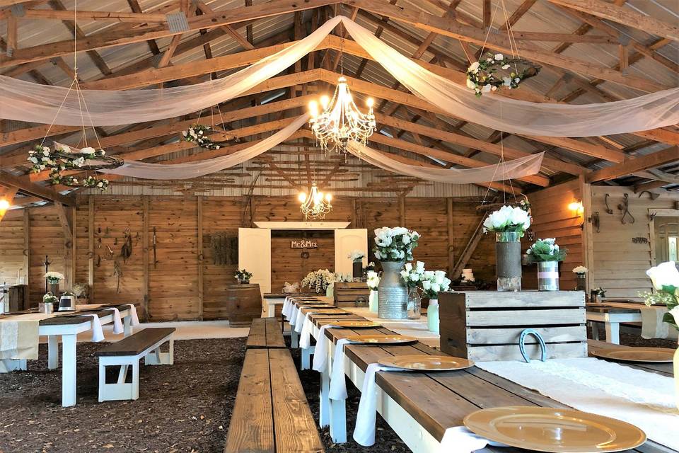 Rustic Reception