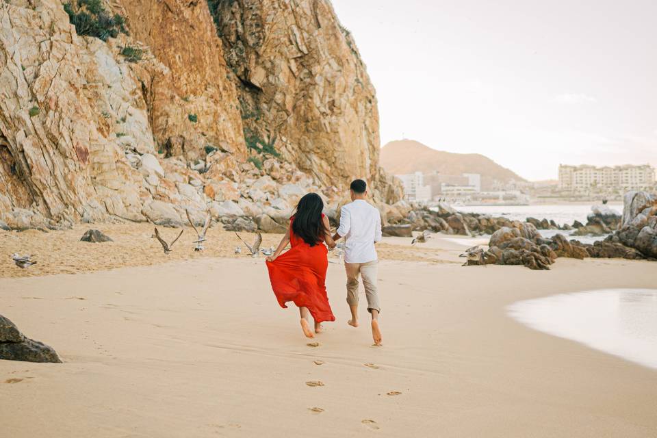 Cabo engagement session