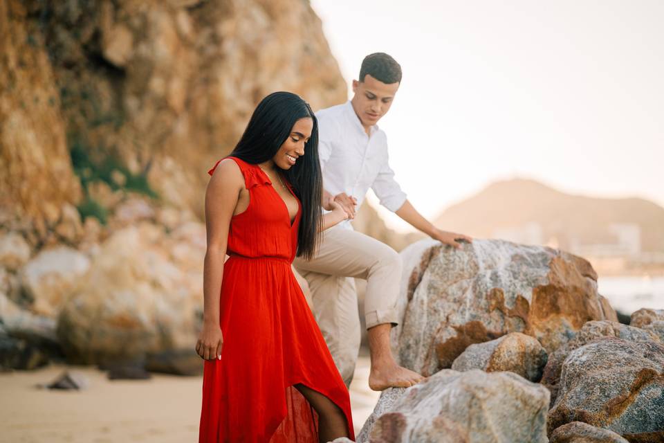 Cabo Engagement Session