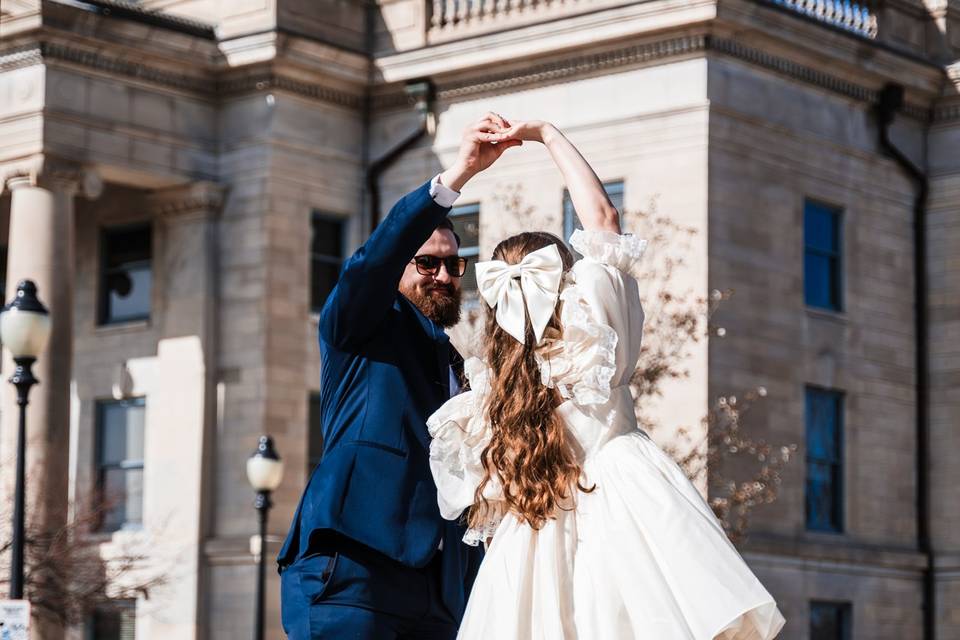 Columbia Courthouse Elopement