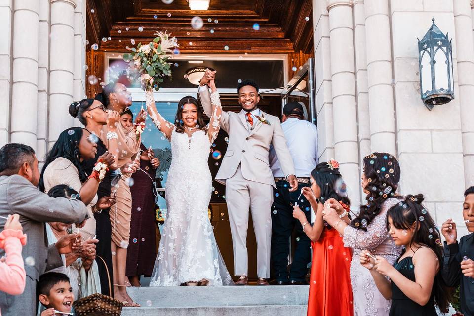 Catholic Wedding Exit