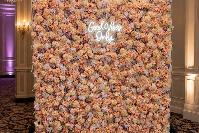 Blush Flower Wall