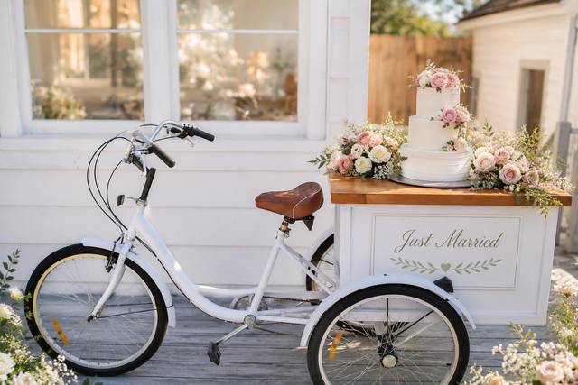 Vintage Trike with Cake
