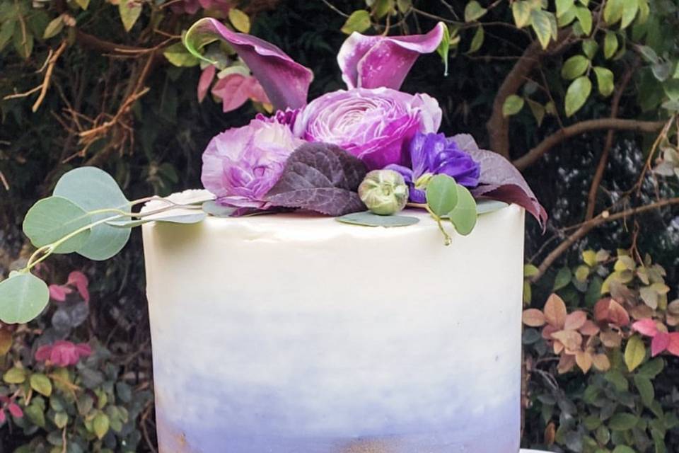 Watercolor Cake