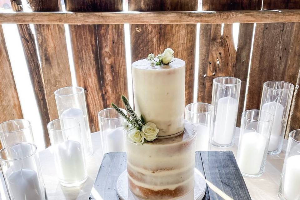 Semi Naked Cake