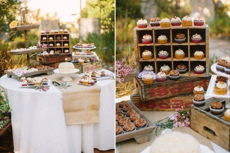 Rustic Dessert Table