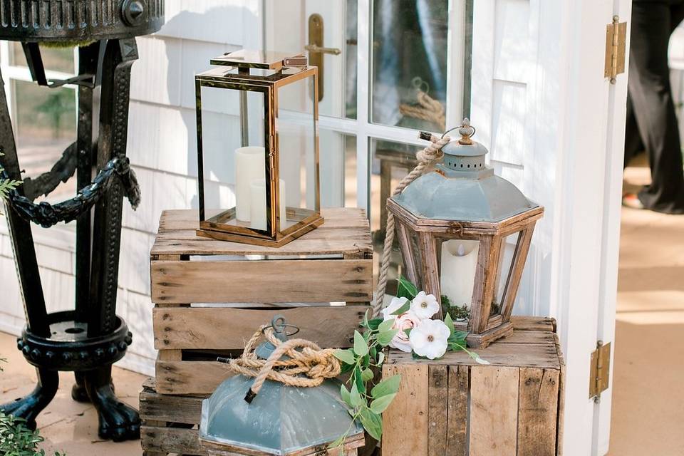 Copper & Silver Lanterns