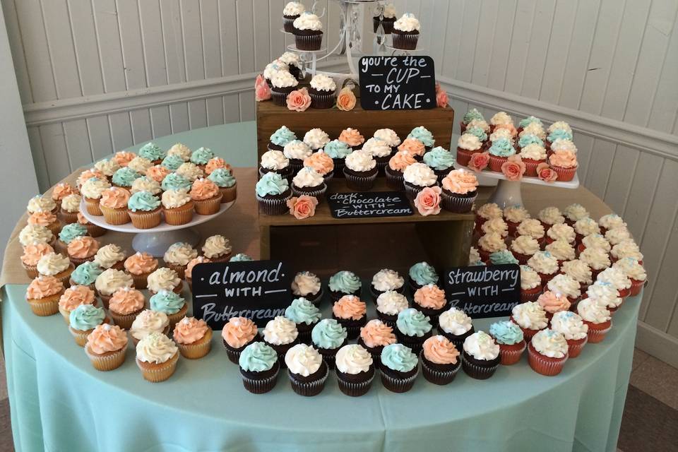 Cupcake table