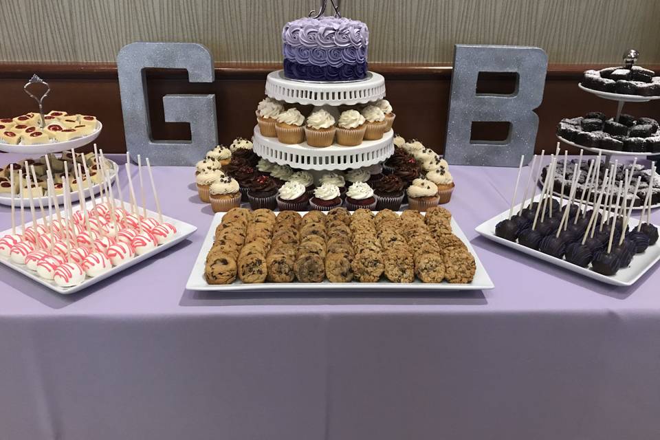 Dessert display