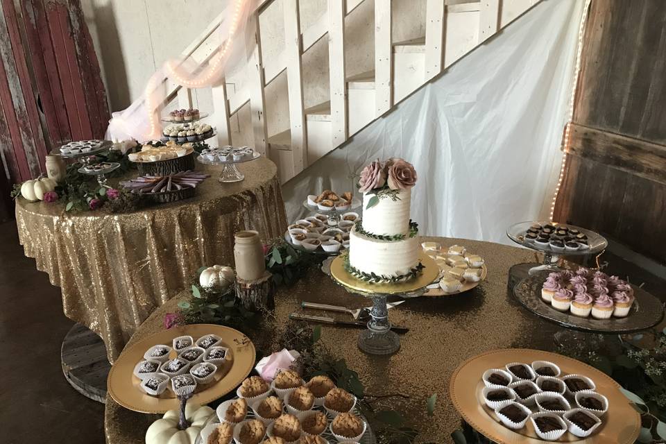 Dessert display