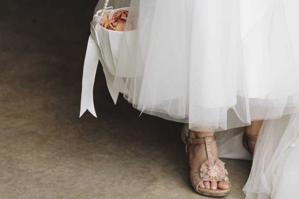 Flower girl basket