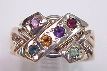 Puzzle Rings by Norman Greene