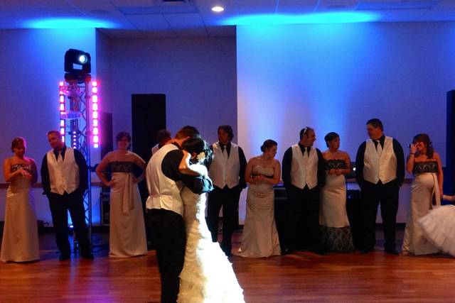 Couple dancing