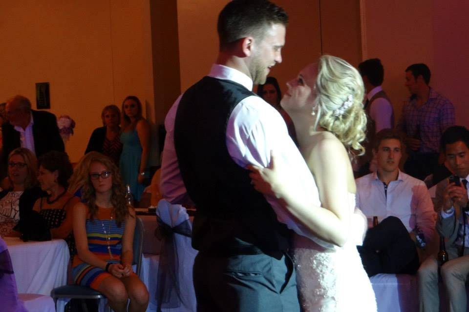 Couple dancing
