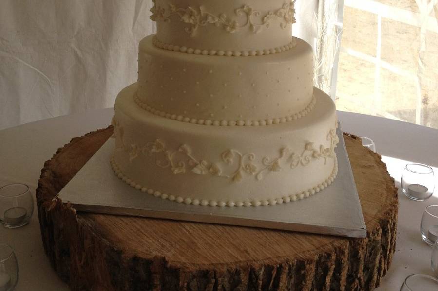 Wedding cake sample