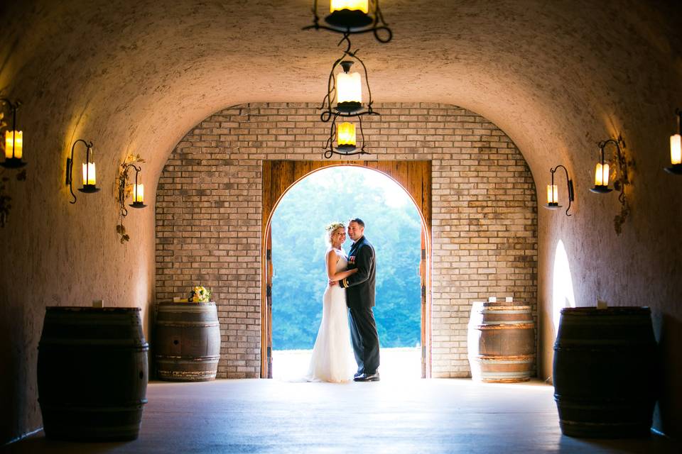 Winery cave