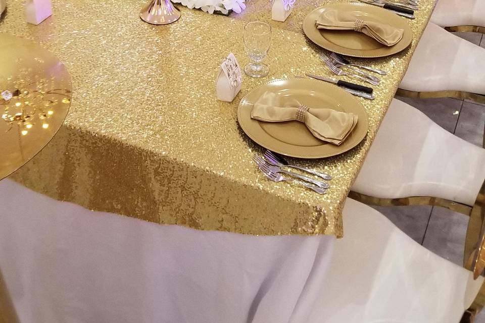 Table setting (very formal
