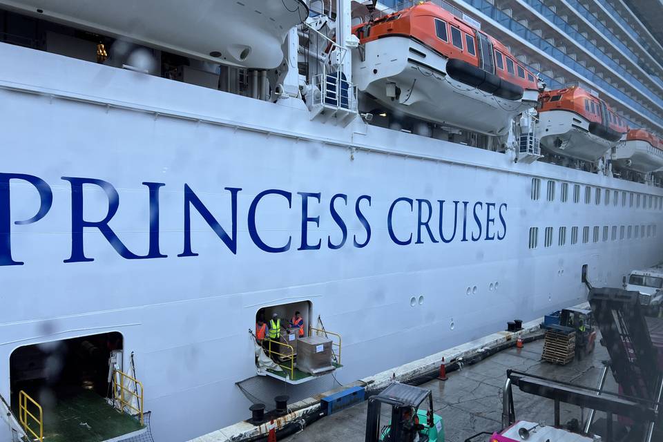 Majestic Princess in port