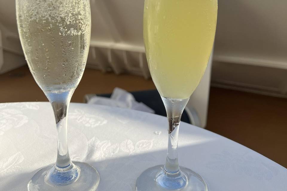 a little bubly on the veranda