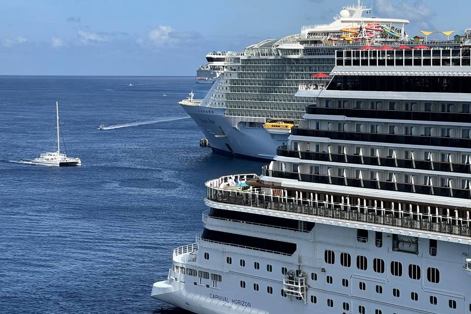 Busy Day in Cozumel