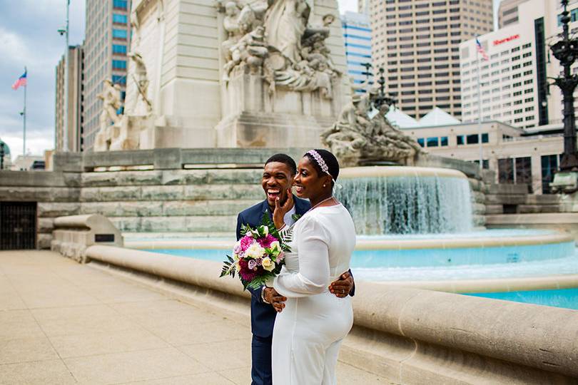 Downtown Indy Elopement