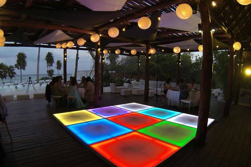 Led dance floor